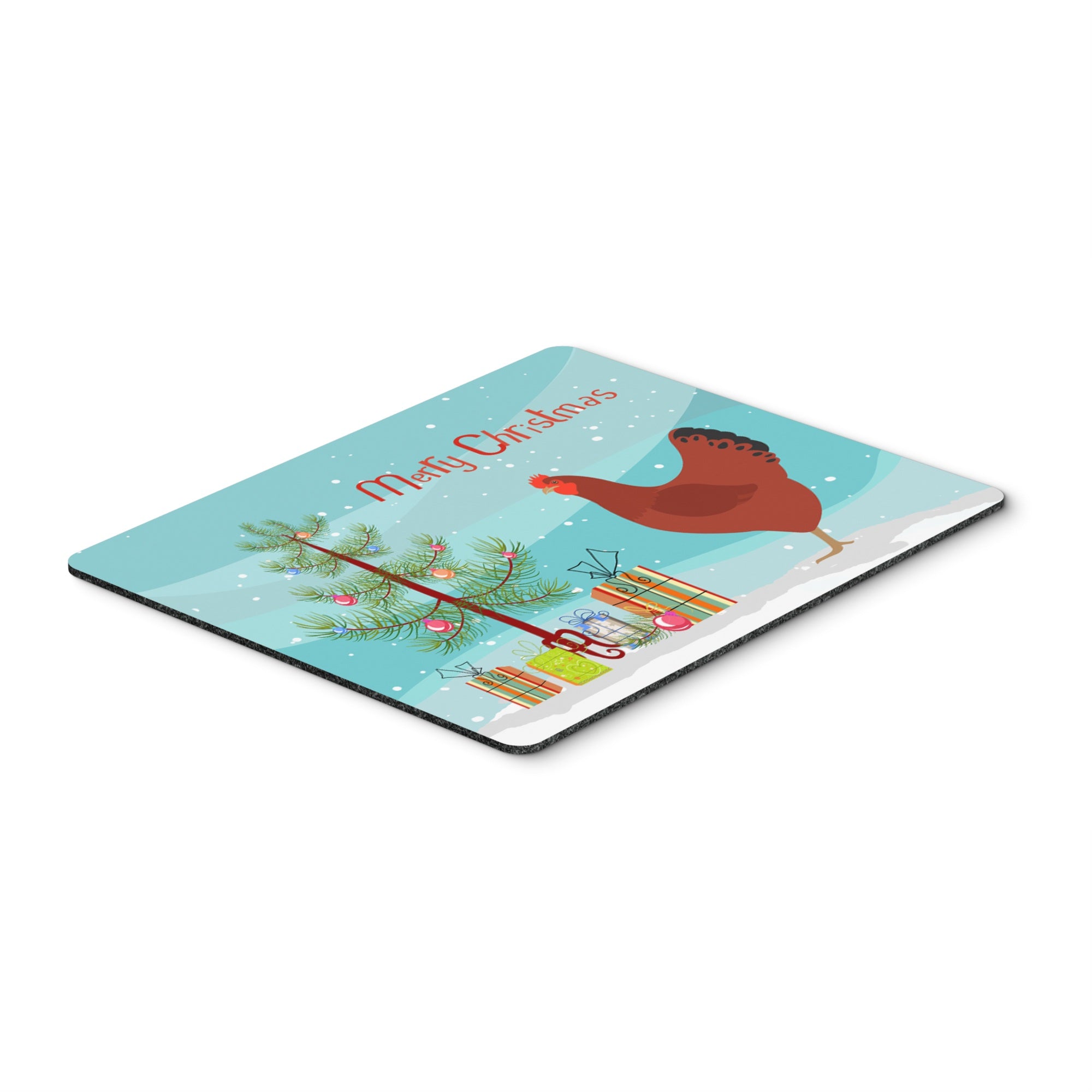 Caroline'S Treasures New Hampshire Red Chicken Christmas Mouse & Hot Pad Or Trivet, 7.75 X 9.25, Multicolor (Bb9210Mp)