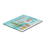 Caroline'S Treasures Australian Teamster Donkey Christmas Mouse & Hot Pad Or Trivet, 7.75 X 9.25, Multicolor (Bb9213Mp