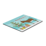Caroline'S Treasures Cotentin Donkey Christmas Mouse & Hot Pad Or Trivet, 7.75 X 9.25, Multicolor (Bb9216Mp)