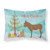 Caroline'S Treasures Cotentin Donkey Christmas Pillowcase, Standard, Multicolor
