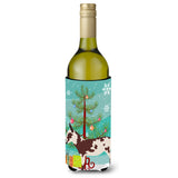 Caroline'S Treasures American Spotted Donkey Christmas Decorative Bottle Hugger, 750Ml, Multicolor