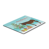 Caroline'S Treasures Zamorano-Leones Donkey Christmas Mouse & Hot Pad Or Trivet, 7.75 X 9.25, Multicolor (Bb9220Mp)