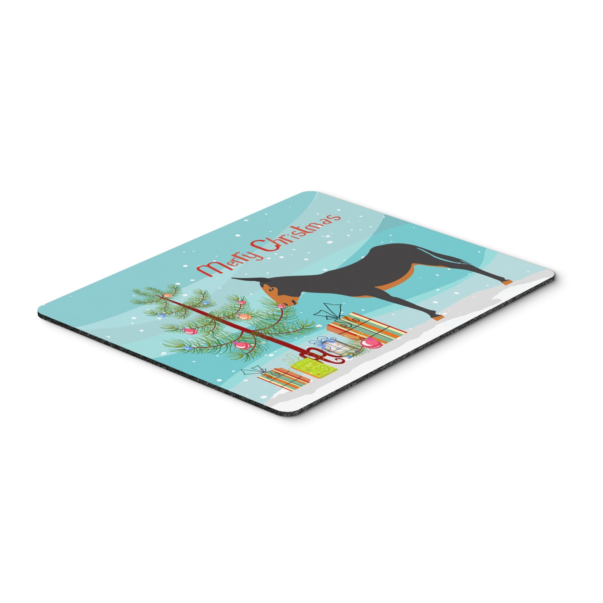 Caroline'S Treasures Catalan Donkey Christmas Mouse & Hot Pad Or Trivet, 7.75 X 9.25, Multicolor (Bb9222Mp)