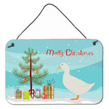 Caroline'S Treasures American Pekin Duck Christmas Metal Print, 8 X 12