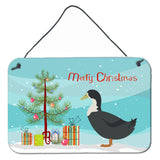 Caroline'S Treasures Blue Swedish Duck Christmas Metal Print, 8 X 12