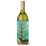 Caroline'S Treasures Khaki Campbell Duck Christmas Decorative Bottle Hugger, 750Ml, Multicolor
