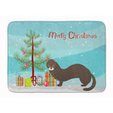 Caroline'S Treasures Russian Or European Mink Christmas Floor Mat, 19 X 27, Multicolor