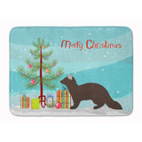 Caroline'S Treasures Sable Marten Christmas Floor Mat, 19 X 27, Multicolor