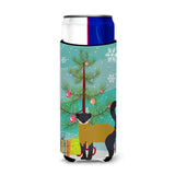 Caroline'S Treasures Yellow-Throated Marten Christmas Decorative Can Hugger, Slim, Multicolor