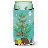 Caroline'S Treasures Chinchilla Christmas Decorative Can Hugger, Tall, Multicolor
