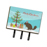 Caroline'S Treasures Chinchilla Christmas Wall Hook, Triple, Multicolor