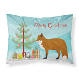 Caroline'S Treasures Red Fox Christmas Pillowcase, Standard, Multicolor