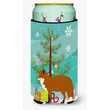 Caroline'S Treasures Red Fox Christmas Decorative Can Hugger, Tall, Multicolor