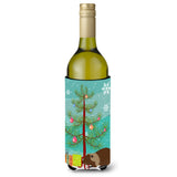 Caroline'S Treasures Coypu Nutria River Rat Christmas Decorative Bottle Hugger, 750Ml, Multicolor
