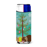 Caroline'S Treasures Coypu Nutria River Rat Christmas Decorative Can Hugger, Slim, Multicolor