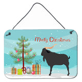 Caroline'S Treasures Verata Goat Christmas Metal Print, 8 X 12, Multicolor
