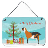 Caroline'S Treasures Anglo Nubian Goat Christmas Metal Print, 8 X 12
