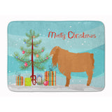 Caroline'S Treasures American Lamancha Goat Christmas Floor Mat, 19 X 27, Multicolor