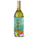Caroline'S Treasures Oberhasli Goat Christmas Decorative Bottle Hugger, 750Ml, Multicolor