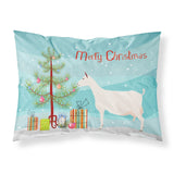 Caroline'S Treasures Saanen Goat Christmas Pillowcase, Standard, Multicolor
