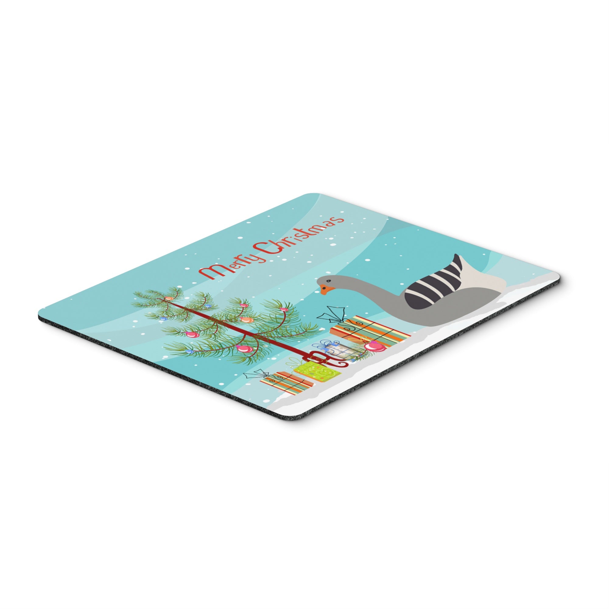 Caroline'S Treasures Pilgrim Goose Christmas Mouse & Hot Pad Or Trivet, 7.75 X 9.25, Multicolor (Bb9260Mp)