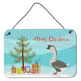 Caroline'S Treasures African Goose Christmas Metal Print, 8 X 12, Multicolor