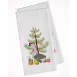 African Goose Christmas White Kitchen Towel Set Of 2