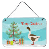 Caroline'S Treasures Pomeranian Rogener Goose Christmas Metal Print, 8 X 12