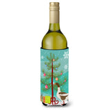 Caroline'S Treasures Pomeranian Rogener Goose Christmas Decorative Bottle Hugger, 750Ml, Multicolor