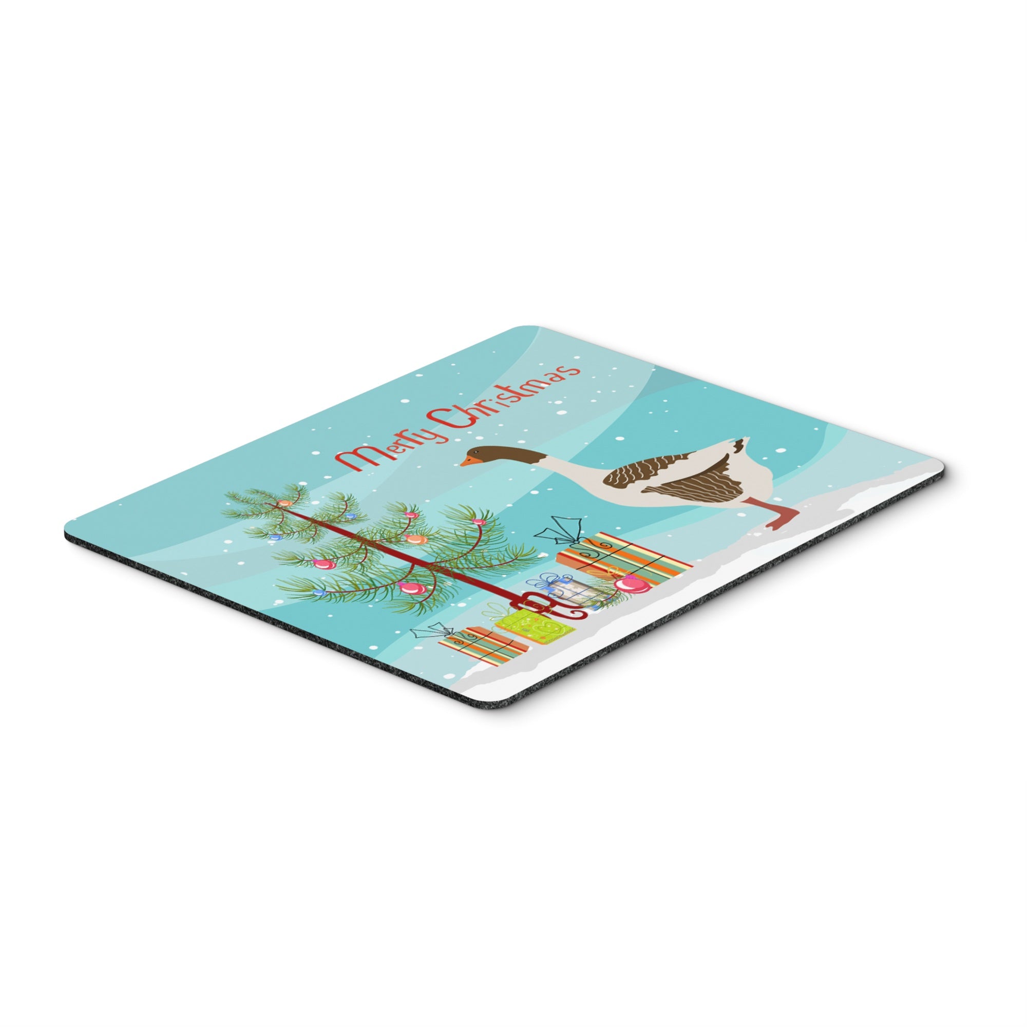 Caroline'S Treasures Pomeranian Rogener Goose Christmas Mouse & Hot Pad Or Trivet, 7.75 X 9.25, Multicolor (Bb9270Mp),