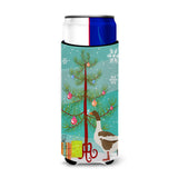 Caroline'S Treasures Pomeranian Rogener Goose Christmas Decorative Can Hugger, Slim, Multicolor
