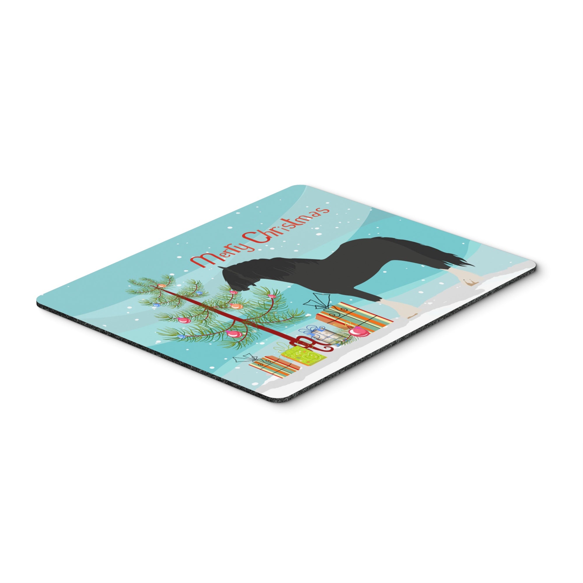 Caroline'S Treasures Pomeranian Rogener Goose Christmas Mouse & Hot Pad Or Trivet, 7.75 X 9.25, Multicolor (Bb9271Mp),