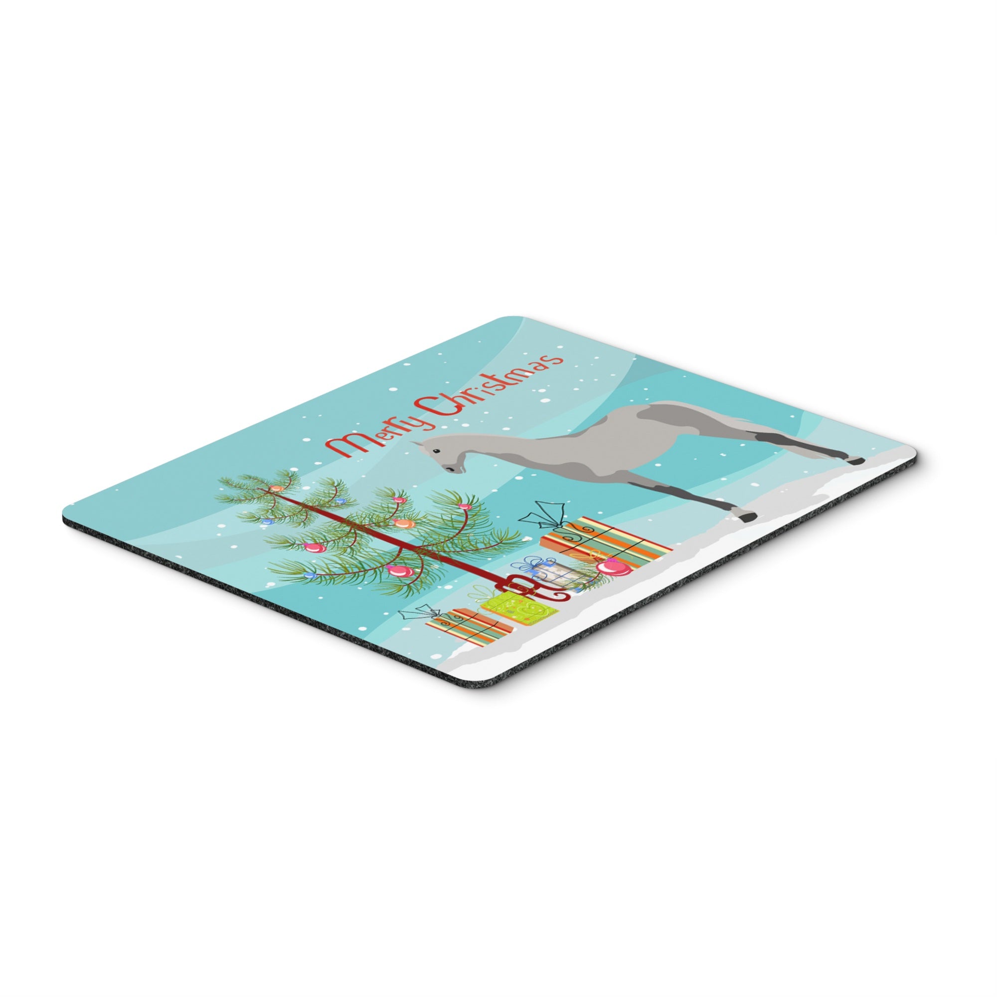 Caroline'S Treasures Orlov Trotter Horse Christmas Mouse & Hot Pad Or Trivet, 7.75 X 9.25, Multicolor (Bb9275Mp)