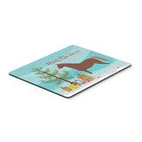 Caroline'S Treasures Hannoverian Horse Christmas Mouse & Hot Pad Or Trivet, 7.75 X 9.25, Multicolor (Bb9276Mp)