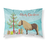 Caroline'S Treasures Shetland Pony Horse Christmas Pillowcase, Standard, Multicolor