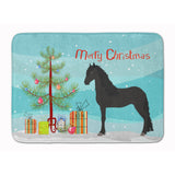 Caroline'S Treasures Friesian Horse Christmas Floor Mat, 19 X 27, Multicolor