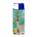 Caroline'S Treasures Llama Christmas Decorative Can Hugger, Slim, Multicolor