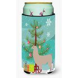 Caroline'S Treasures Llama Christmas Decorative Can Hugger, Tall, Multicolor