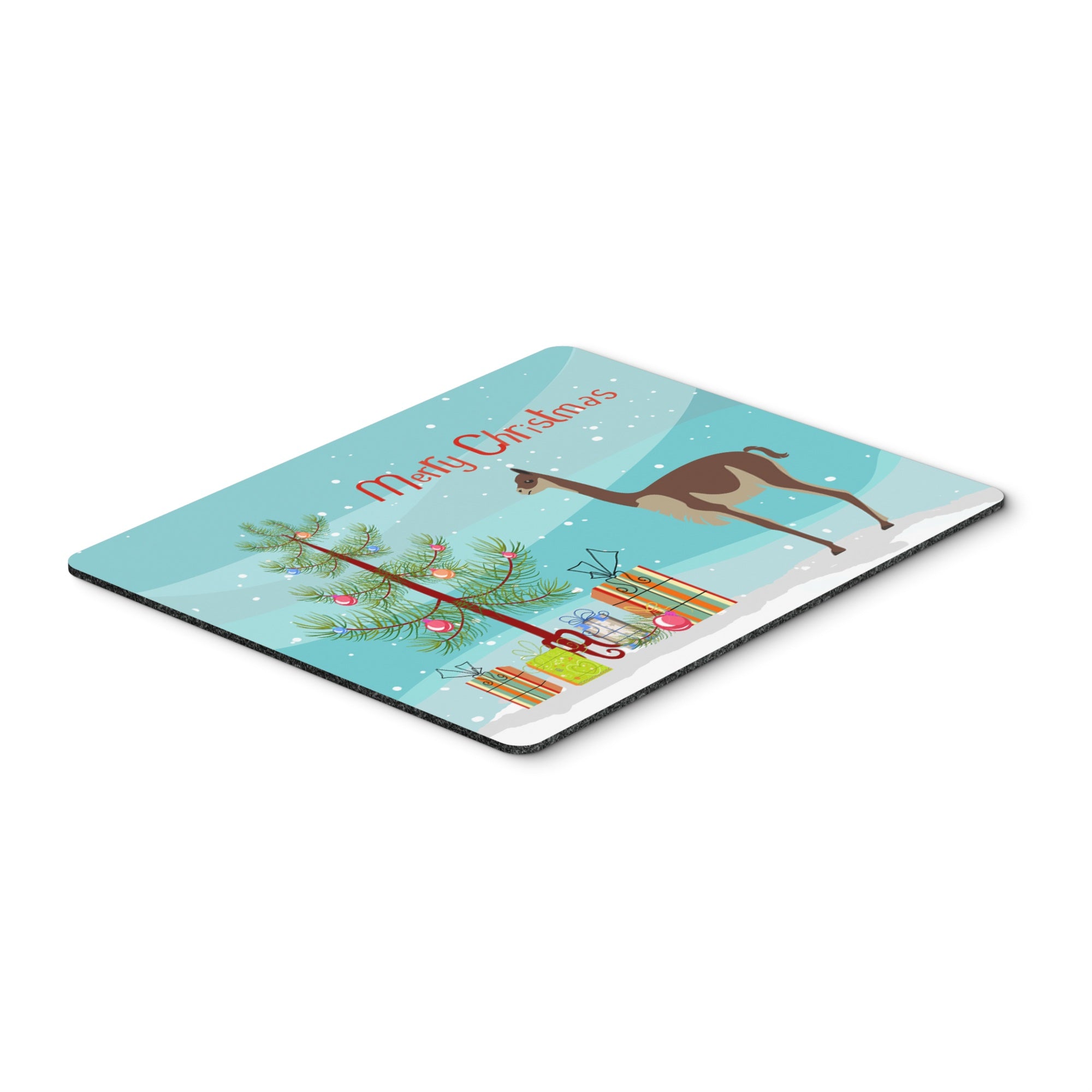 Caroline'S Treasures Vicugna Or Vicuna Christmas Mouse & Hot Pad Or Trivet, 7.75 X 9.25, Multicolor (Bb9284Mp)