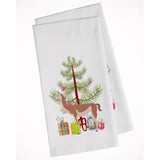 Guanaco Christmas White Kitchen Towel Set Of 2