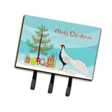 Caroline'S Treasures Silver Pheasant Christmas Wall Hook, Triple