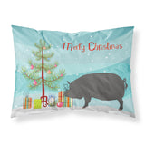 Caroline'S Treasures Berkshire Pig Christmas Pillowcase, Standard, Multicolor
