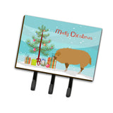 Caroline'S Treasures Hungarian Mangalica Pig Christmas Wall Hook, Triple, Multicolor