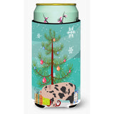 Caroline'S Treasures Mini Miniature Pig Christmas Decorative Can Hugger, Tall, Multicolor