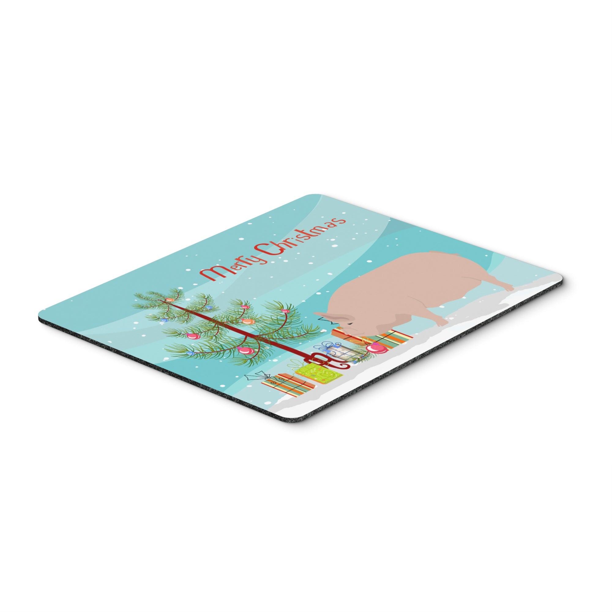 Caroline'S Treasures Welsh Pig Christmas Mouse & Hot Pad Or Trivet, 7.75 X 9.25, Multicolor (Bb9304Mp)