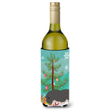 Caroline'S Treasures Vietnamese Pot-Bellied Pig Christmas Decorative Bottle Hugger, 750Ml, Multicolor