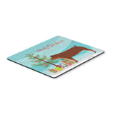Caroline'S Treasures Duroc Pig Christmas Mouse & Hot Pad Or Trivet, 7.75 X 9.25, Multicolor (Bb9309Mp)
