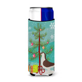 Caroline'S Treasures Large Pigeon Christmas Decorative Can Hugger, Slim, Multicolor