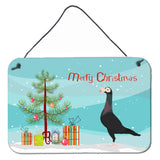 Caroline'S Treasures English Carrier Pigeon Christmas Metal Print, 8 X 12, Multicolor