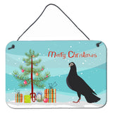 Caroline'S Treasures Budapest Highflyer Pigeon Christmas Metal Print, 8 X 12, Multicolor